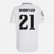 Billige Fotballdrakter Real Madrid 2022-23 Rodrygo Silva 21 Hjemmedrakt Kortermet